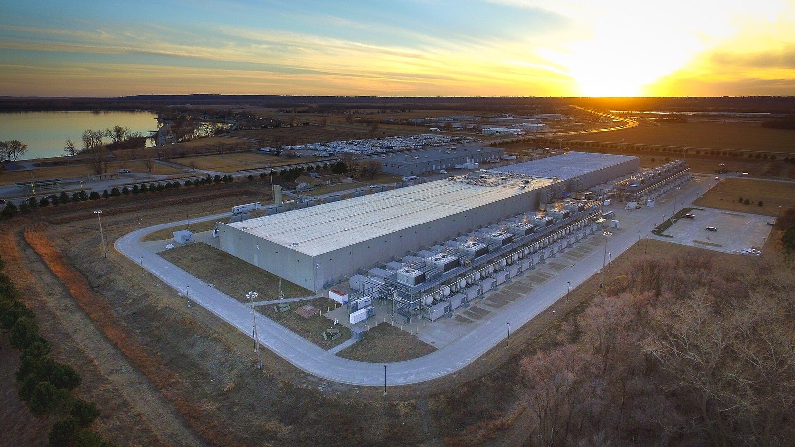 Il centro dati di Google a Council Bluffs, in Iowa